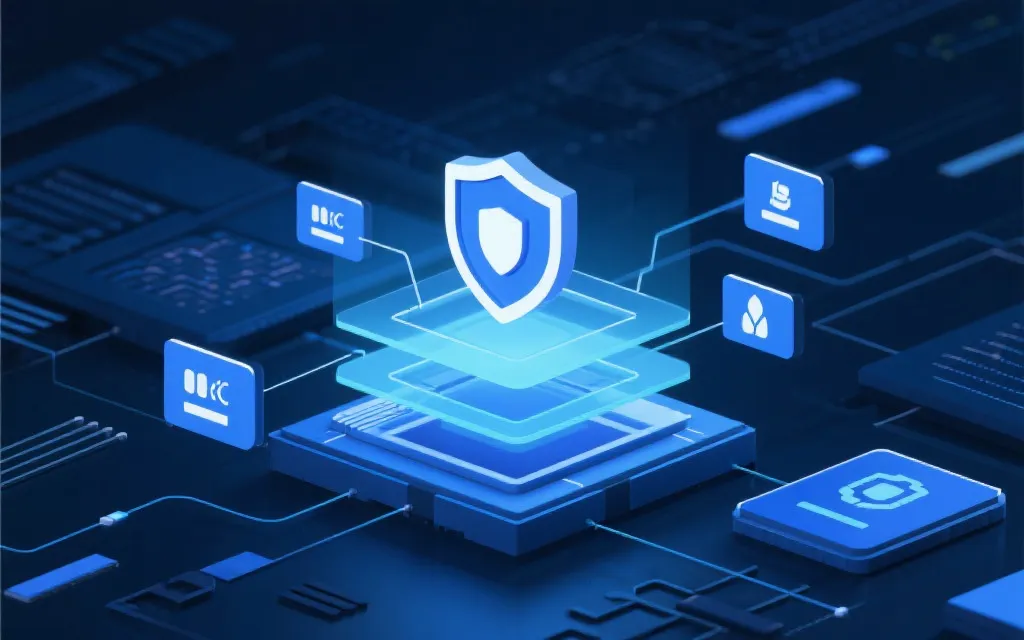 后台信息流转与安全策略示意